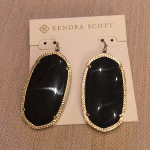 KS Black /Gold Danielle Earrings